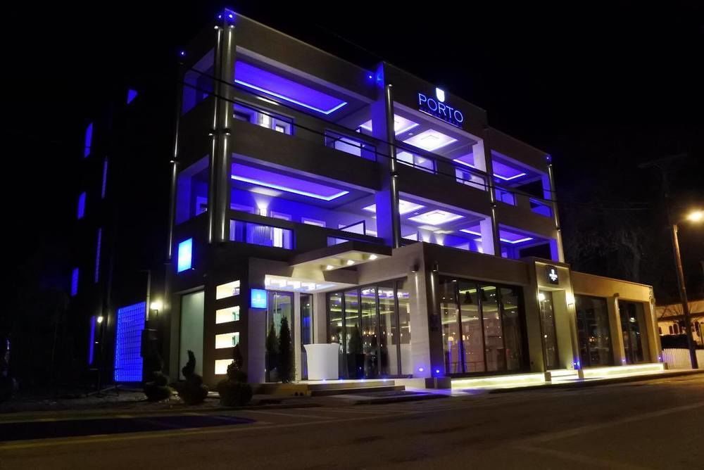 Porto Marine Hotel Platamonas Bagian luar foto